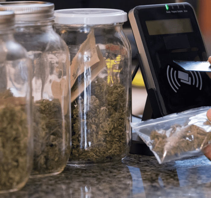 Visiting a medical marijuana dispensary