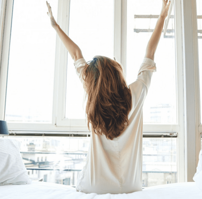 Wake up refreshed after consuming cannabis.
