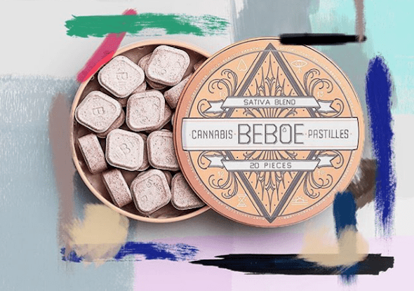 Beboe sativa cannabis pastilles